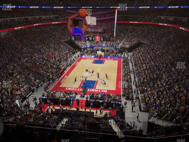 Little Caesars Arena - Section Mezzanine 19 A Seat View