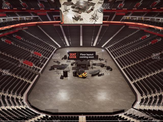 Little Caesars Arena - Section Mezzanine 19 B Seat View