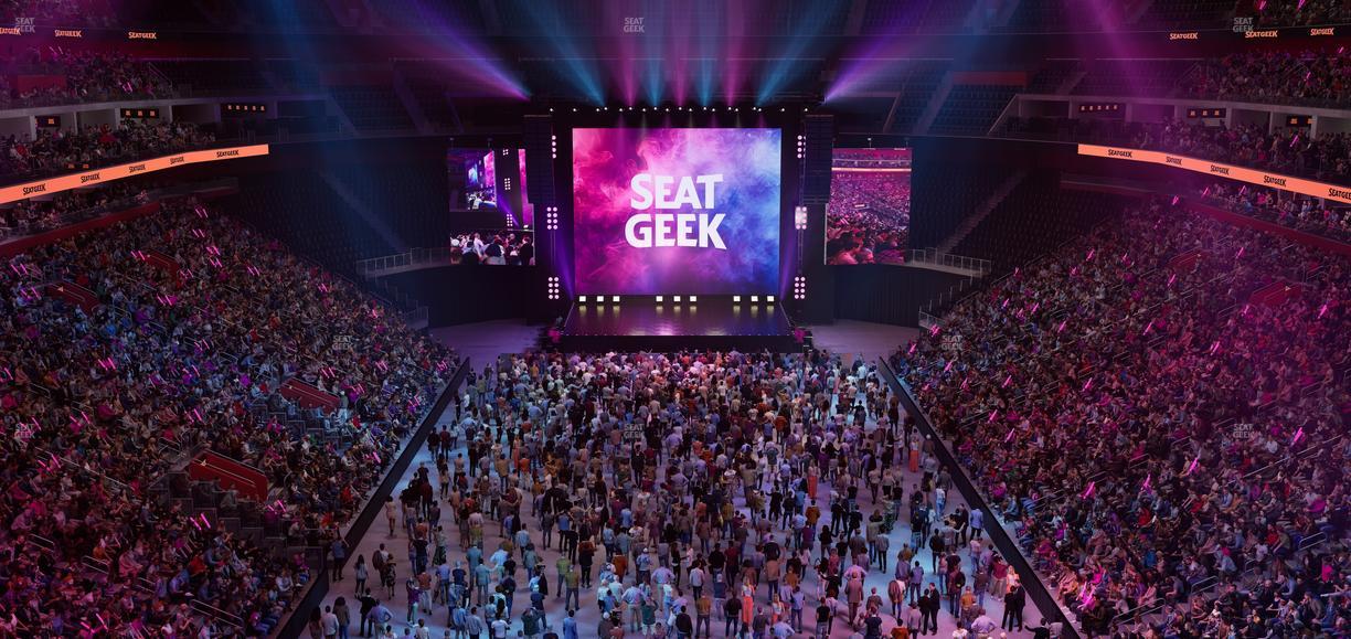 Little Caesars Arena - Section Mezzanine 19 B Seat View