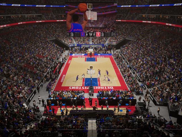 Little Caesars Arena - Section Mezzanine 19 B Seat View