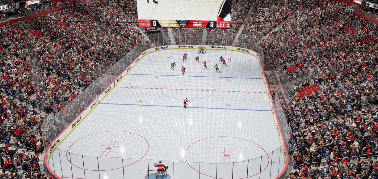 Little Caesars Arena - Section Mezzanine 2 Seat View