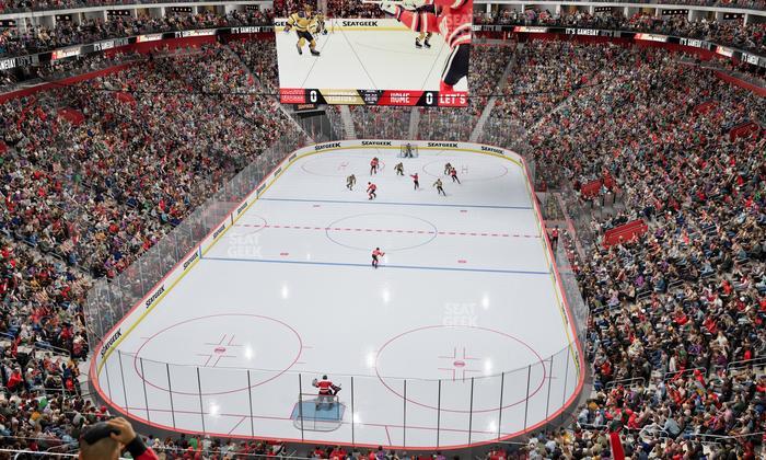 Little Caesars Arena - Section Mezzanine 2 Seat View