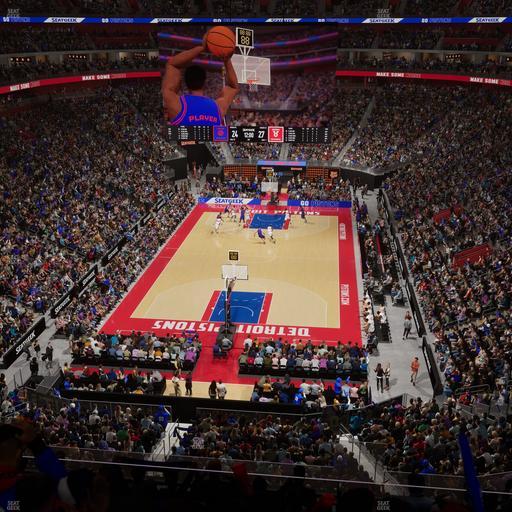 Little Caesars Arena - Section Mezzanine 2 Seat View