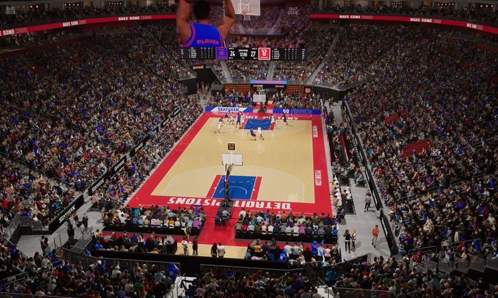 Little Caesars Arena - Section Mezzanine 2 Seat View