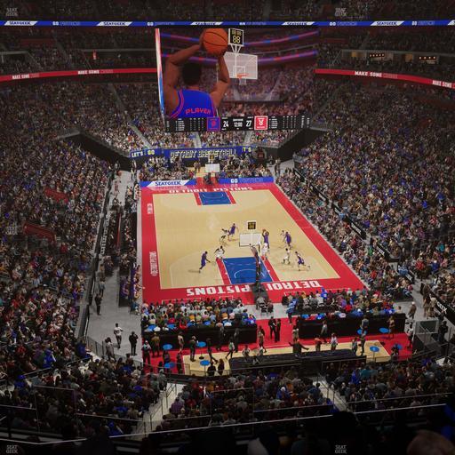 Little Caesars Arena - Section Mezzanine 20 Seat View