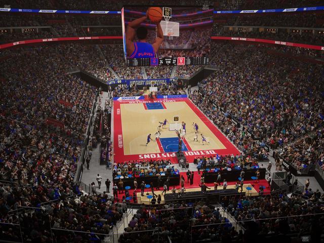 Little Caesars Arena - Section Mezzanine 20 Seat View