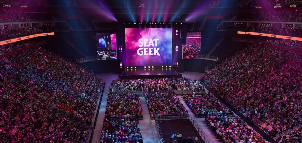 Little Caesars Arena - Section Mezzanine 20 Seat View