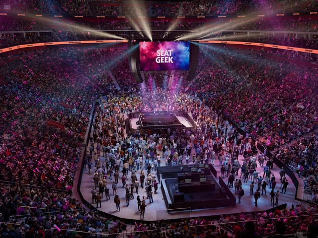 Little Caesars Arena - Section Mezzanine 20 Seat View