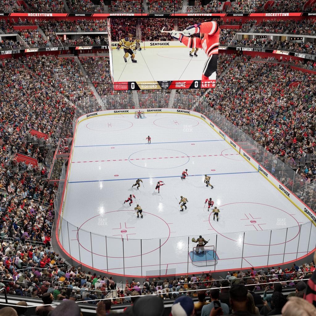 Little Caesars Arena - Section Mezzanine 20 Seat View