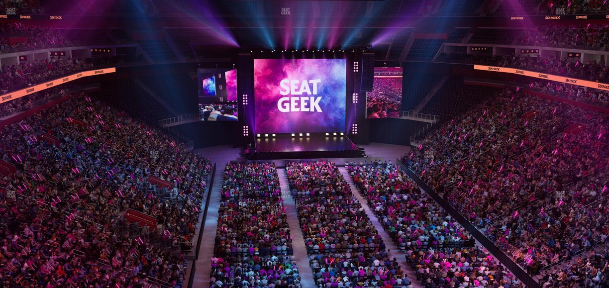 Little Caesars Arena - Section Mezzanine 20 Seat View