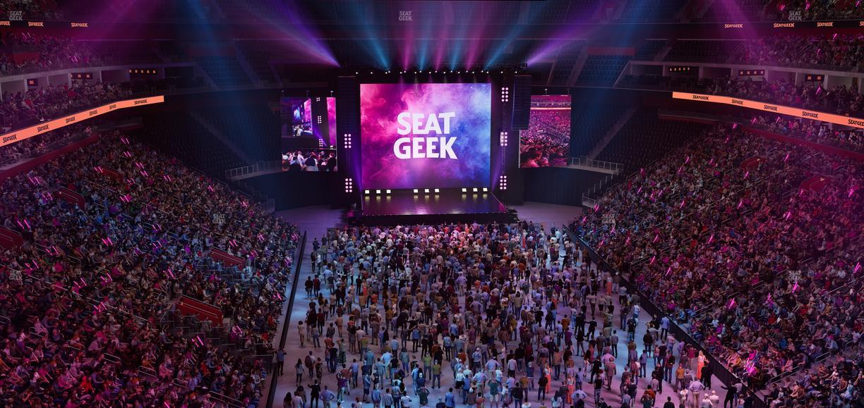 Little Caesars Arena - Section Mezzanine 20 Seat View