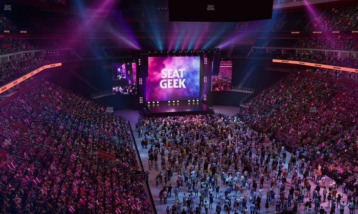 Little Caesars Arena - Section Mezzanine 21 Seat View
