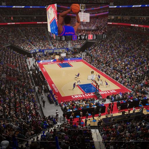 Little Caesars Arena - Section Mezzanine 21 Seat View
