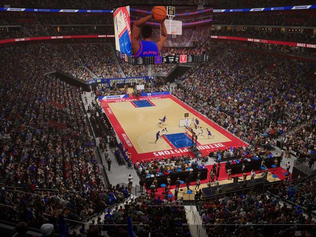 Little Caesars Arena - Section Mezzanine 21 Seat View