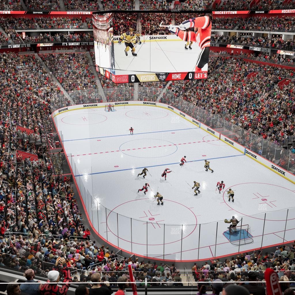Little Caesars Arena - Section Mezzanine 21 Seat View