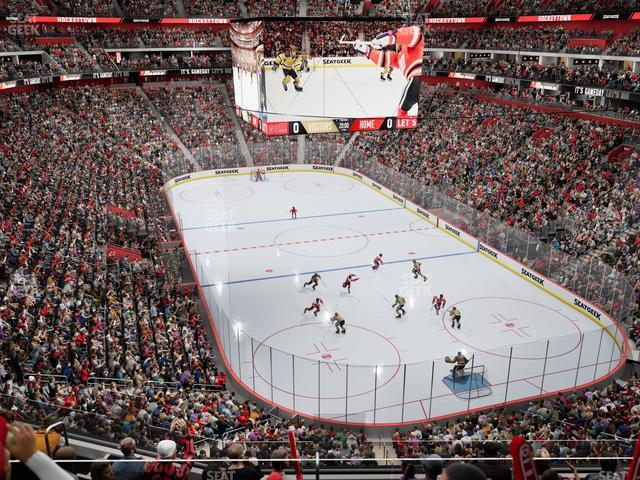 Little Caesars Arena - Section Mezzanine 21 Seat View