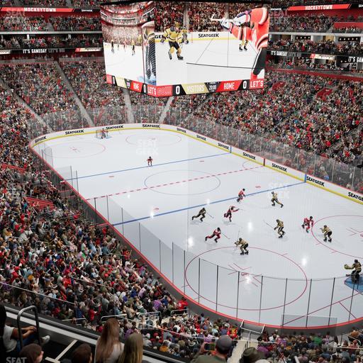 Little Caesars Arena - Section Mezzanine 22 Seat View