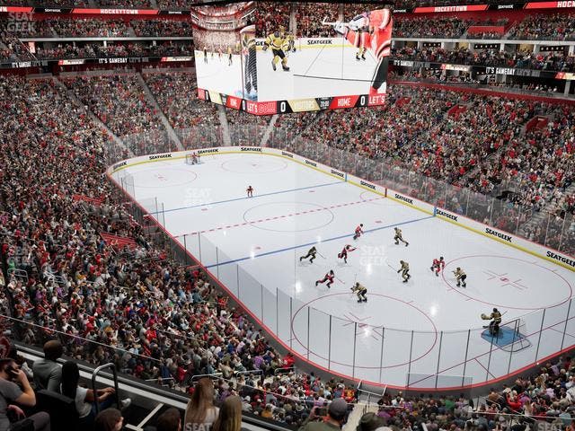 Little Caesars Arena - Section Mezzanine 22 Seat View