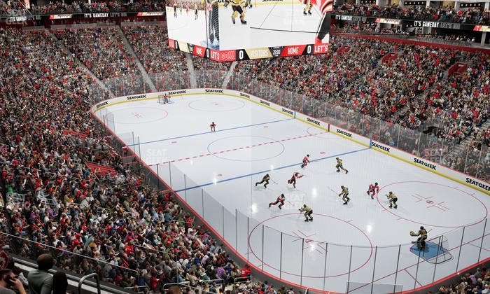 Little Caesars Arena - Section Mezzanine 22 Seat View