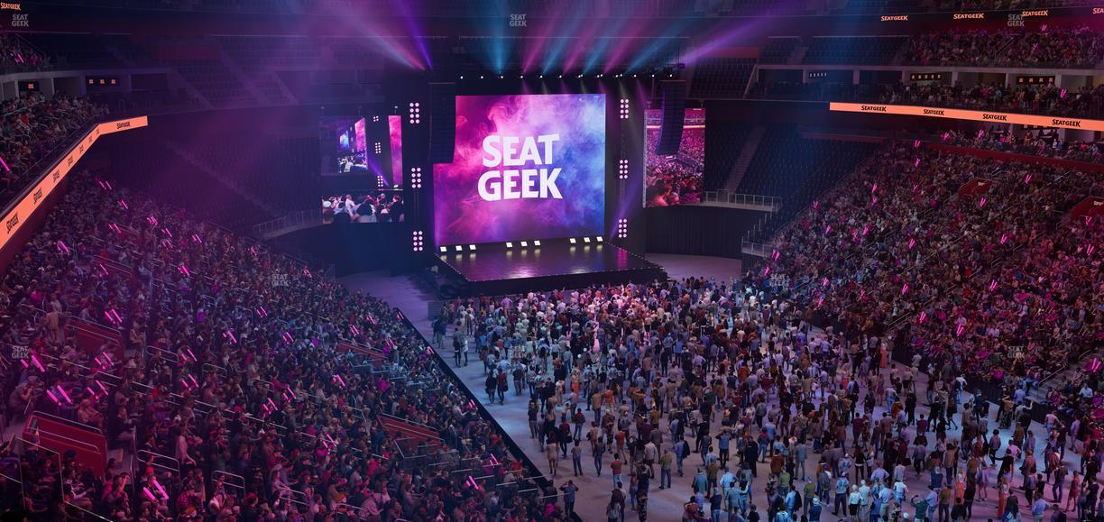 Little Caesars Arena - Section Mezzanine 22 Seat View