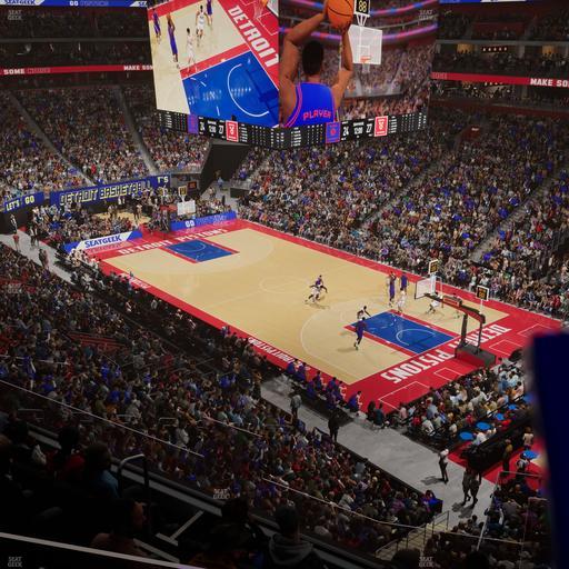 Little Caesars Arena - Section Mezzanine 23 Seat View