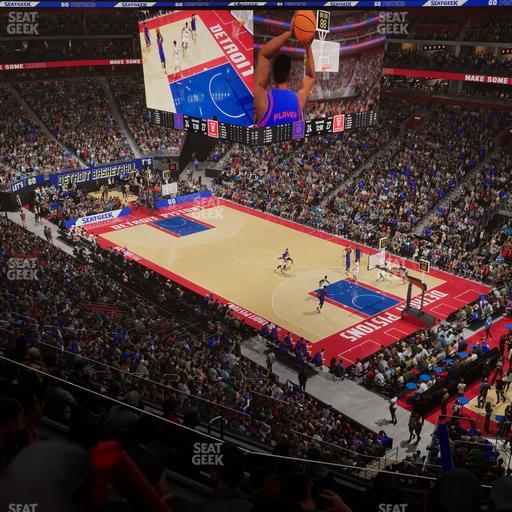 Little Caesars Arena - Section Mezzanine 23 Seat View