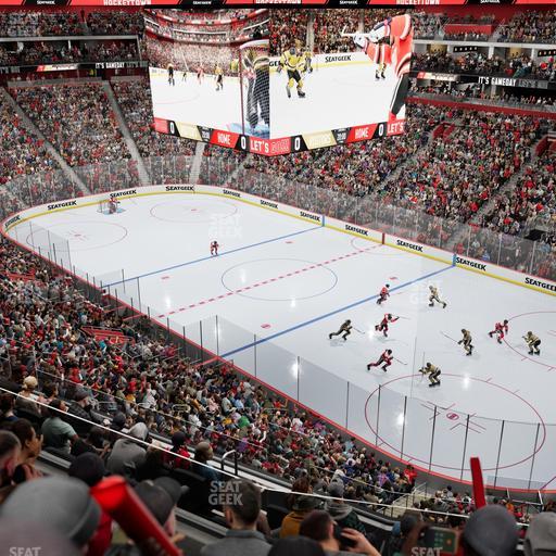 Little Caesars Arena - Section Mezzanine 23 Seat View