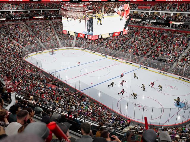 Little Caesars Arena - Section Mezzanine 23 Seat View