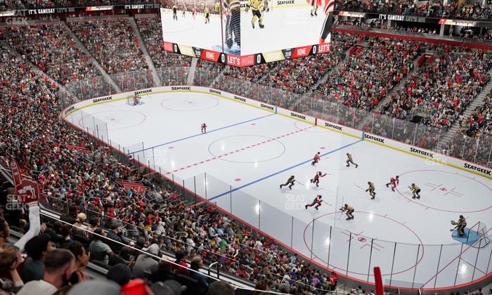 Little Caesars Arena - Section Mezzanine 23 Seat View