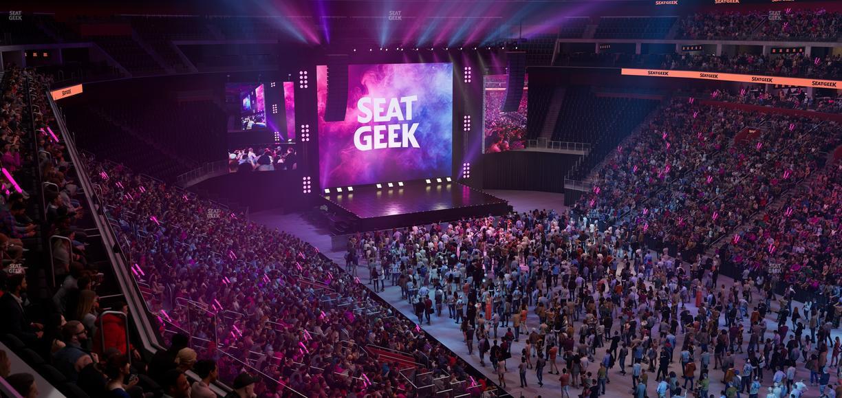 Little Caesars Arena - Section Mezzanine 23 Seat View
