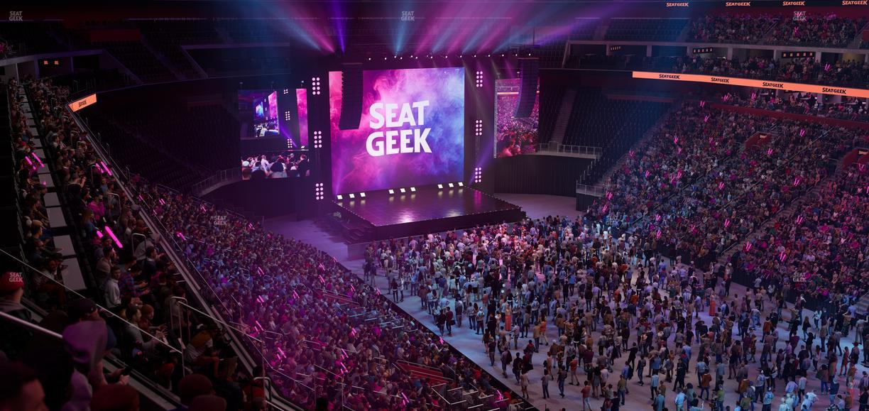 Little Caesars Arena - Section Mezzanine 23 Seat View