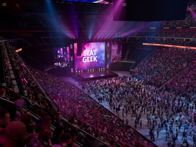 Little Caesars Arena - Section Mezzanine 23 Seat View