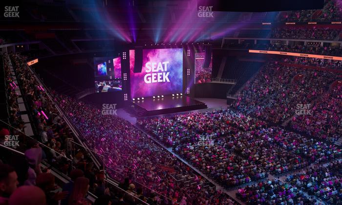 Little Caesars Arena - Section Mezzanine 23 Seat View