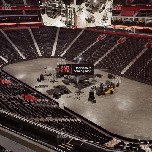 Little Caesars Arena - Section Mezzanine 23 Seat View