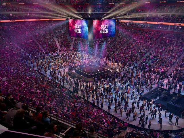 Little Caesars Arena - Section Mezzanine 23 Seat View