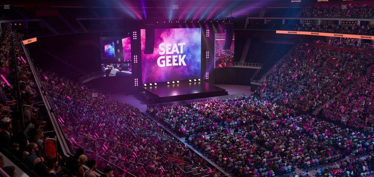 Little Caesars Arena - Section Mezzanine 23 Seat View