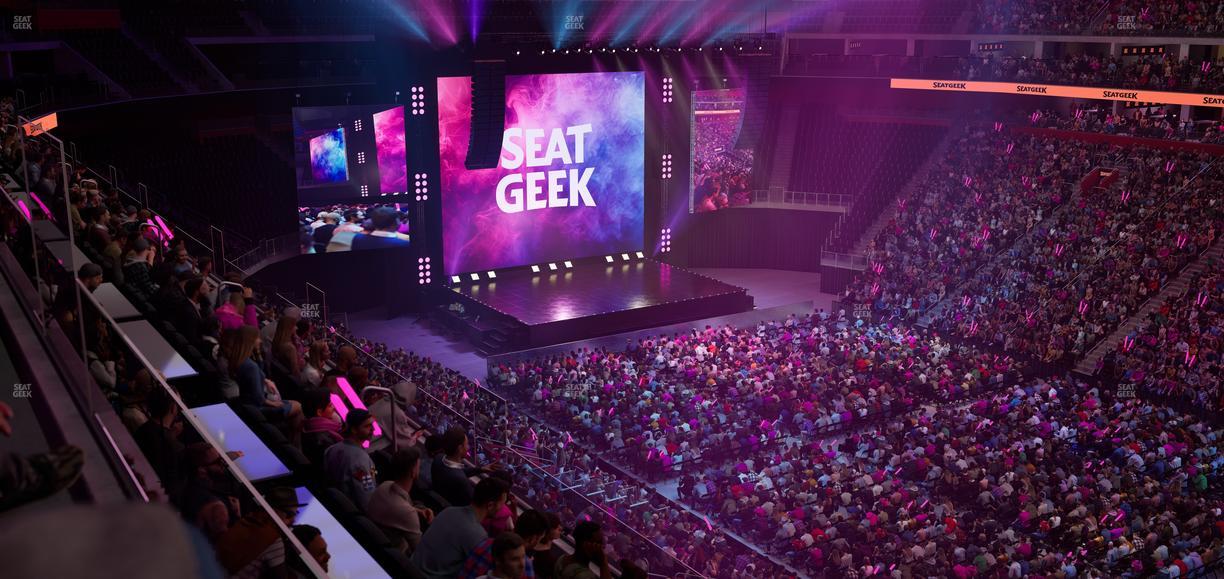 Little Caesars Arena - Section Mezzanine 24 Seat View