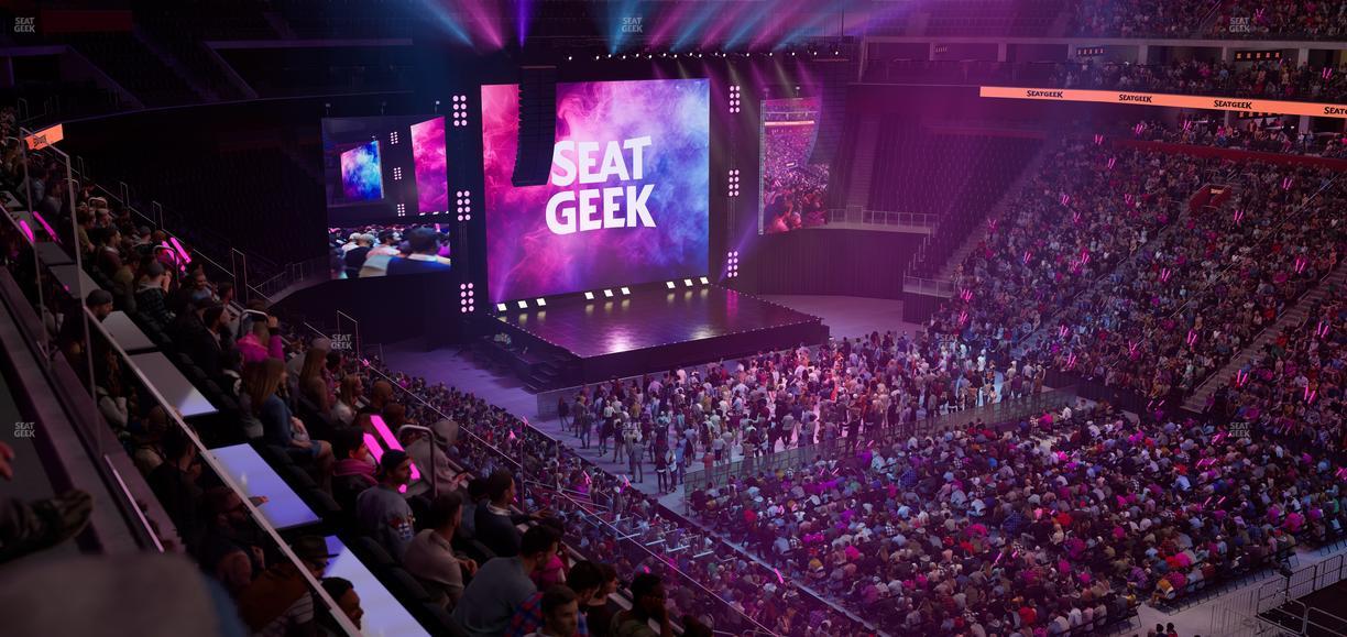 Little Caesars Arena - Section Mezzanine 24 Seat View