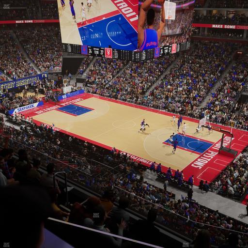 Little Caesars Arena - Section Mezzanine 24 Seat View