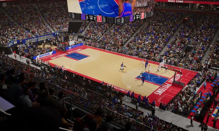 Little Caesars Arena - Section Mezzanine 24 Seat View