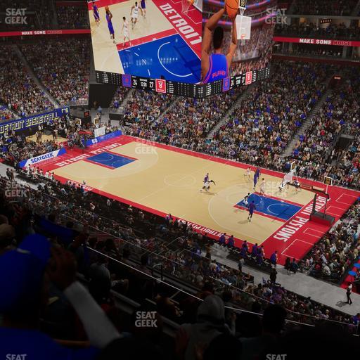 Little Caesars Arena - Section Mezzanine 24 Seat View