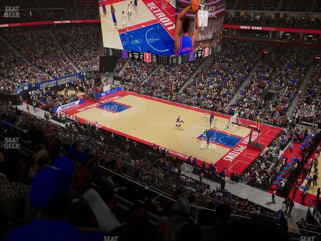 Little Caesars Arena - Section Mezzanine 24 Seat View