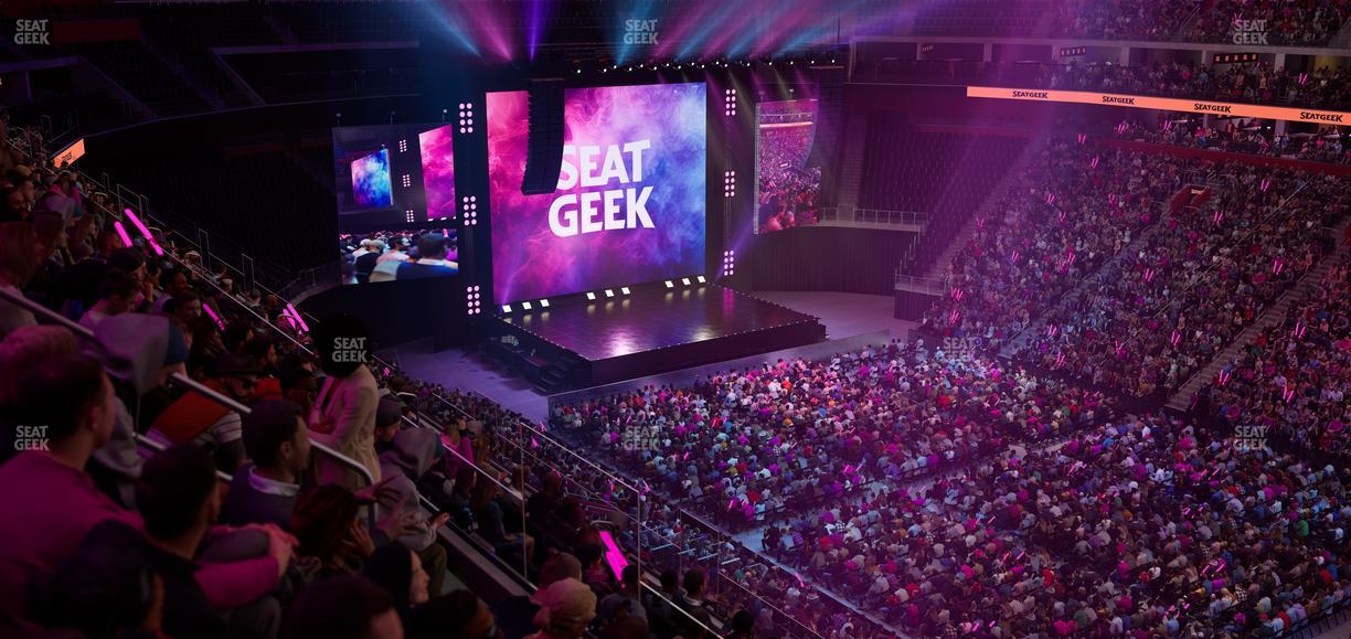 Little Caesars Arena - Section Mezzanine 24 Seat View
