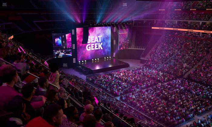 Little Caesars Arena - Section Mezzanine 24 Seat View