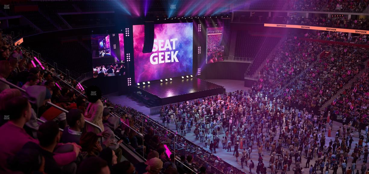 Little Caesars Arena - Section Mezzanine 24 Seat View