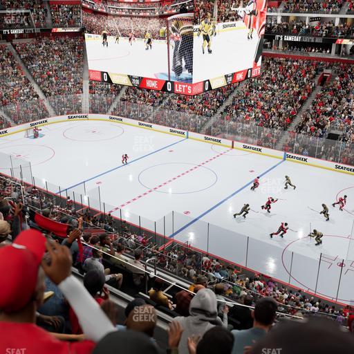 Little Caesars Arena - Section Mezzanine 24 Seat View