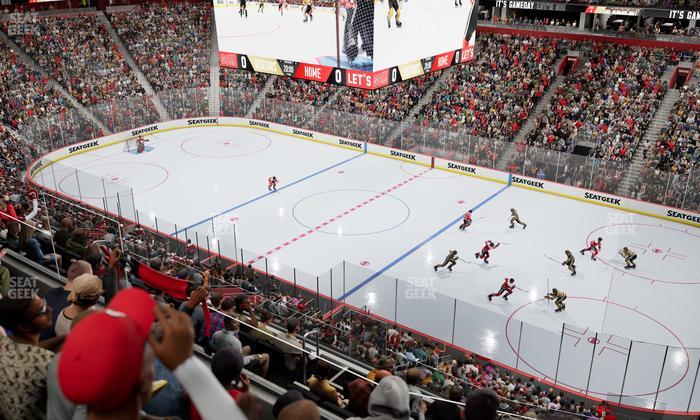 Little Caesars Arena - Section Mezzanine 24 Seat View