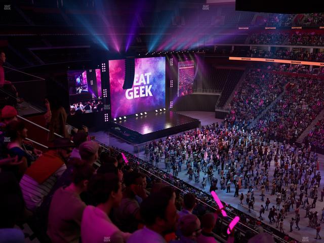Little Caesars Arena - Section Mezzanine 25 Seat View
