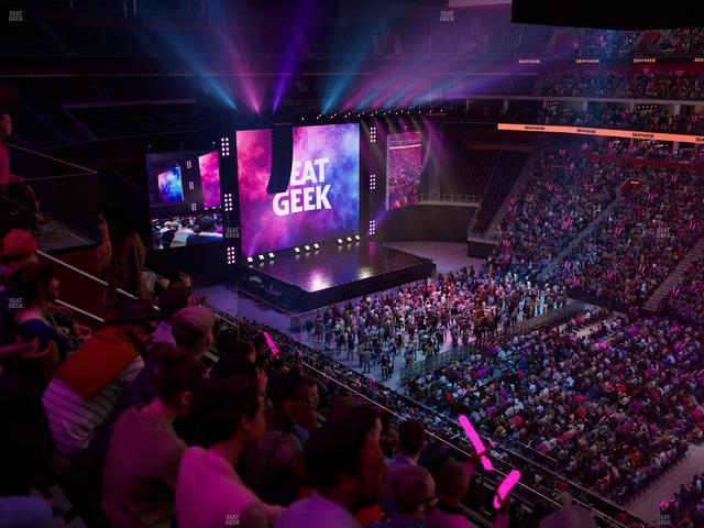 Little Caesars Arena - Section Mezzanine 25 Seat View