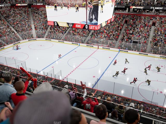 Little Caesars Arena - Section Mezzanine 25 Seat View